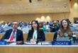 Fotografija sa godišnjeg zasjedanja skupština Svjetske organizacije za intelektualno vlasništvo: Gordan Markotić, Ljiljana Kuterovac i Jelena Sekulić 